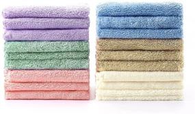 img 4 attached to 🧽 Ultimate Microfiber Cleaning Cloth for Kitchen - Versatile, Soft and Highly Absorbent Towels for Quick-Drying, Long-Lasting Cleaning of House Furniture, Tables, Kitchen Surfaces, and Glass - by DoriHom