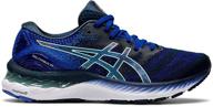 👟 asics women's gel-nimbus athletic running shoes with digital design logo