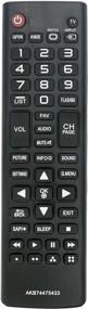 img 4 attached to VINABTY AKB74475433 LG TV Remote Replacement Compatible with 43LH5000, 49LF5400, 32LF550B, 42LF5500, 49LF5100, 49LF5500, 55LF5500, 32LF5600, 42LF5600, 43LF5400, 49UF6700, 32LX770M