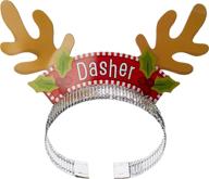 🦌 discover the festive fun with amscan 318720 santa's reindeer headbands, 8ct logo