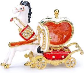 img 3 attached to Furuida Carriage Jewelry Trinket Luxurious