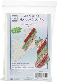 img 4 attached to Quilt Holiday Striped Stocking Pack