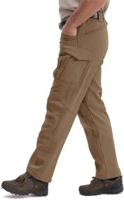 img 1 attached to CRYSULLY Winter Outdoor Thermal Trousers Outdoor Recreation