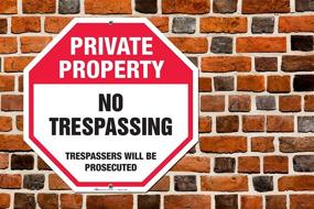 img 3 attached to 🚫 Providing Security: Trespassing Property? Treespassers Prosecudet Aluminum Delivers!