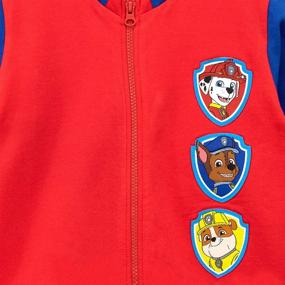 img 3 attached to 🐾 Paw Patrol Boys Chase Marshall Rubble Sweatshirt: Stylish and Fun Top for Young Paw Patrol Fans