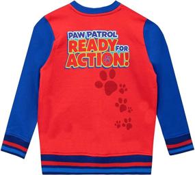img 2 attached to 🐾 Paw Patrol Boys Chase Marshall Rubble Sweatshirt: Stylish and Fun Top for Young Paw Patrol Fans