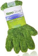 🧤 nano glove: green all-in-one household kitchen cleaning hand glove for effective & efficient cleaning logo