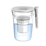 🍃 invisiclean zero water filter pitcher - clean drinking water for your family - 5 stage filter - bpa free - 8 cups - removes chlorine, lead, fluoride, iron, mercury, arsenic, and more, achieving 0 tds logo
