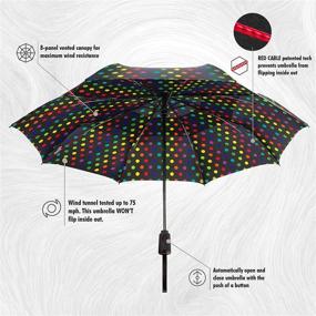 img 2 attached to ShedRain Automatic Compact Windproof Umbrella Umbrellas