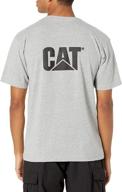 👕 классическая футболка essential caterpillar с торговой маркой: классический дизайн и стандартный размер. логотип