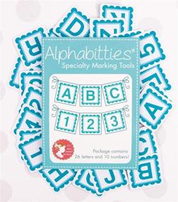 img 3 attached to 🧵 ISE707 Blue Alphabitties: Specialty Marking Tools for Sewing, by It's Sew Emma