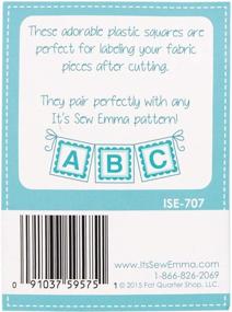 img 1 attached to 🧵 ISE707 Blue Alphabitties: Specialty Marking Tools for Sewing, by It's Sew Emma