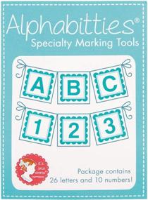 img 4 attached to 🧵 ISE707 Blue Alphabitties: Specialty Marking Tools for Sewing, by It's Sew Emma