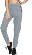 🏃 baleaf women's joggers pants: superior athletic running and hiking trousers with quick-dry fabric and convenient zipper pockets logo