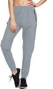 img 4 attached to 🏃 BALEAF Women's Joggers Pants: Superior Athletic Running and Hiking Trousers with Quick-Dry Fabric and Convenient Zipper Pockets