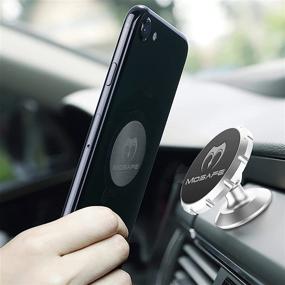 img 3 attached to Magnetic Phone Car Mount Portable Audio & Video for MP3 & MP4 Player Accessories