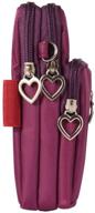 purple cross over body bag with cellphone purse wallet, shoulder pouch, wristlet armband for samsung a20, a21, a11, a50, note 20 ultra, s20 ultra 5g, s20 plus, lg v60 thinq, stylo 6, 5, k51, moto g stylus, g7 power logo