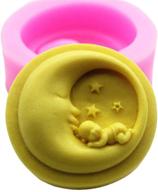 🌙 moldfun moon, sleeping baby and stars: perfect silicone mold for homemade soap, lotion bar, and bath bomb creations logo