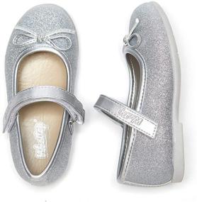 img 2 attached to 🩰 Get Your Little Ballerina Dancing in Style with Weestep Infant Toddler Flats!