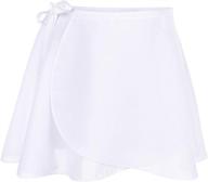 soudittur chiffon dance skirt - ballet wrap skirts for toddler, girls, and women logo