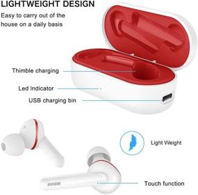 img 1 attached to 🎧 Беспроводные наушники MIDOLA True Wireless с Bluetooth 5.0 - Стерео внутриканальные наушники TWS, совместимые с телефонами и планшетами - Белый