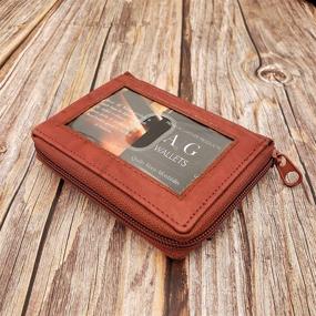 img 2 attached to 👜 Genuine Leather Outside: Unveiling AG Wallets' Premium Quality