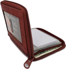 img 4 attached to 👜 Genuine Leather Outside: Unveiling AG Wallets' Premium Quality