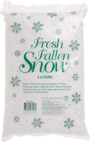 img 3 attached to 🌨️ 4 Liter Bag of Department 56 Village Collections Fresh Fallen Snow Accessory - White