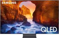 enhance entertainment: samsung q90 series 65-inch smart tv with qled 4k uhd, hdr and alexa compatibility - 2019 model logo