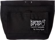 🐶 karen pryor clicker training terry ryan black treat pouch logo