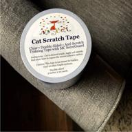 3-inch x 30-yard cat scratch deterrent tape: the perfect solution for protecting your furniture and preventing cat scratching logo