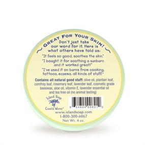 img 1 attached to 🌊 4oz Surfer's Salve from Island Soap & Candle Works