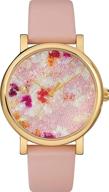 ⌚ timex women's crystal bloom swarovski fabric dial 38mm watch: a chic timepiece with sparkling swarovski crystals logo