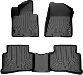 img 4 attached to 🚗 MAX LINER Custom Fit Floor Mat Liners for Kia Sportage 2017-2022 & Hyundai Tucson 2019, Black