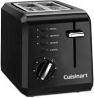 🍞 cuisinart cpt-122 compact 2-slice toaster - black - certified refurbished логотип