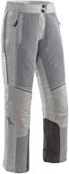 enhanced women's textile motorcycle pants: joe rocket 1524-2604 cleo elite (silver, large) logo