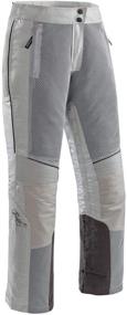 img 1 attached to Enhanced Women's Textile Motorcycle Pants: Joe Rocket 1524-2604 Cleo Elite (Silver, Large)