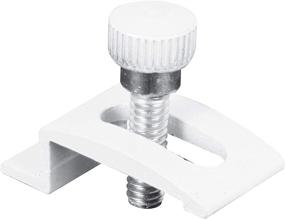 img 3 attached to 🏠 Prime-Line T 8725 Storm Door Panel Clips with Screws - 8 Pack, 1/4-Inch, White: Secure and Durable Solution