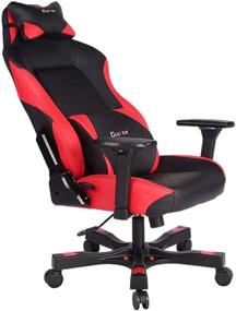 img 3 attached to 🎮 Clutch Chairz: The Ultimate Gaming Chairs - Ergonomic Design, Video Game Chairs, Desk Chair, High Chair with Lumbar Pillow - Black/Red - Shift Series