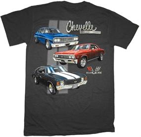 img 1 attached to 🚗 Chevrolet Chevelle Classic Car Lineup: Premium T-Shirt for Auto Enthusiasts