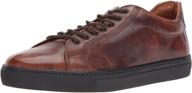🍫 frye men's walker sneaker chocolate: a deliciously stylish footwear for all occasions logo