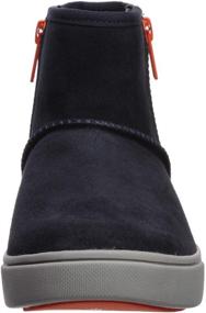 img 3 attached to 👟 UGG Детские кеды Adler в цвете True Navy, размер 6 M US Big Kid - удобный и стильный кеды для детей.