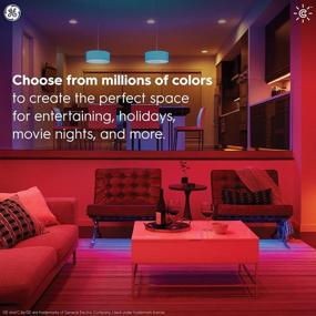 img 1 attached to 🌈 Enhance Your Space with GE Lighting 93107095 Full Color: Brilliant Illumination for Vibrant Ambience