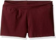 🩳 capezio girls' low rise boy cut short for enhanced seo logo