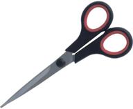 🌟 premium quality 5 star scissors with comfortable rubber handles - 160mm ref 909280 logo