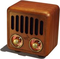 opis radio wooden bluetooth speaker logo