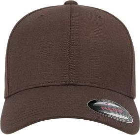 img 3 attached to 🧢 Flexfit Men's Wool Blend Hat: Stylish and Comfortable Headwear for Any Occasion