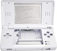 🎮 ostent full replacement housing shell case kit for nintendo ds lite ndsl - white color logo