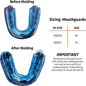 img 1 attached to Under Armour Basketball Mouthguard Detachable Sports & Fitness