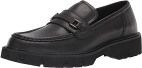 img 4 attached to 👞 Calvin Klein Venti2 Loafer Black Men's Shoes with Slip-Ons